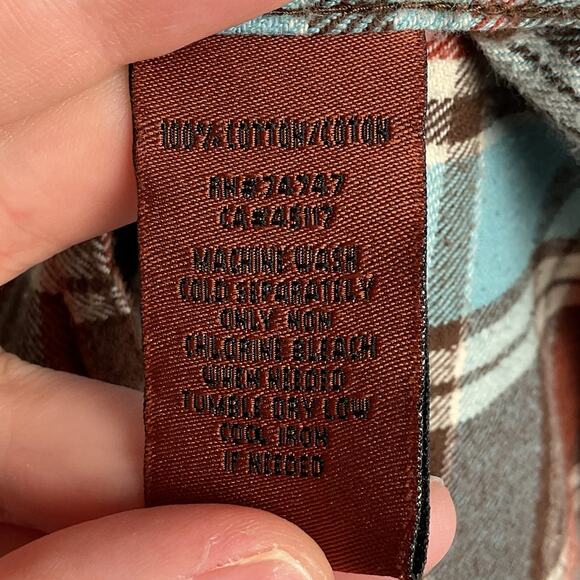 Bob Timberlake Mens Big and Tall Plaid Button up Shirt 2XLT - Picture 6 of 10